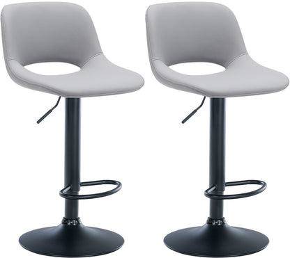 2er Set Barhocker Camden Kunstleder - homemem39