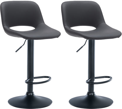 2er Set Barhocker Camden Kunstleder - homemem39