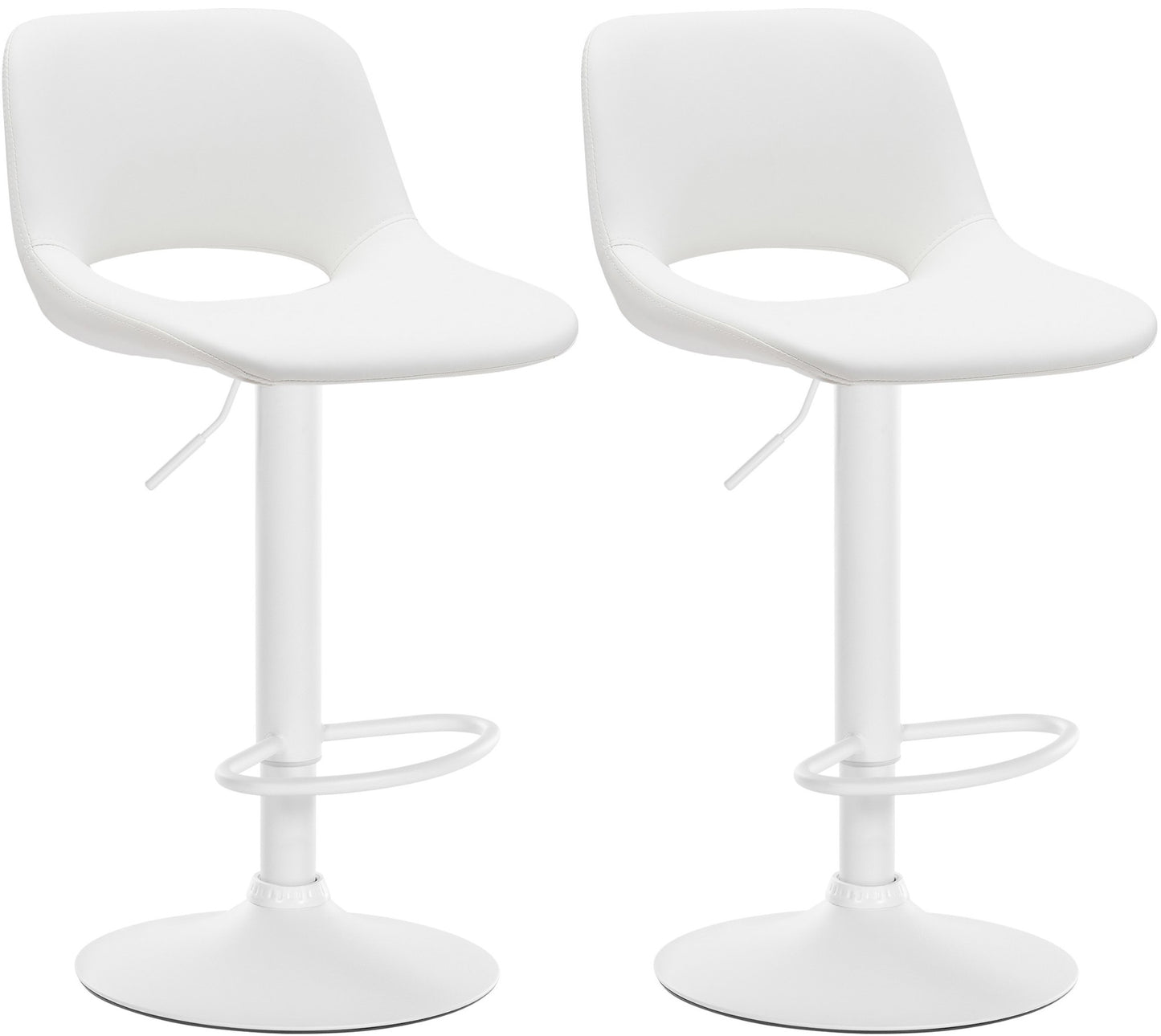 2er Set Barhocker Camden Kunstleder - homemem39