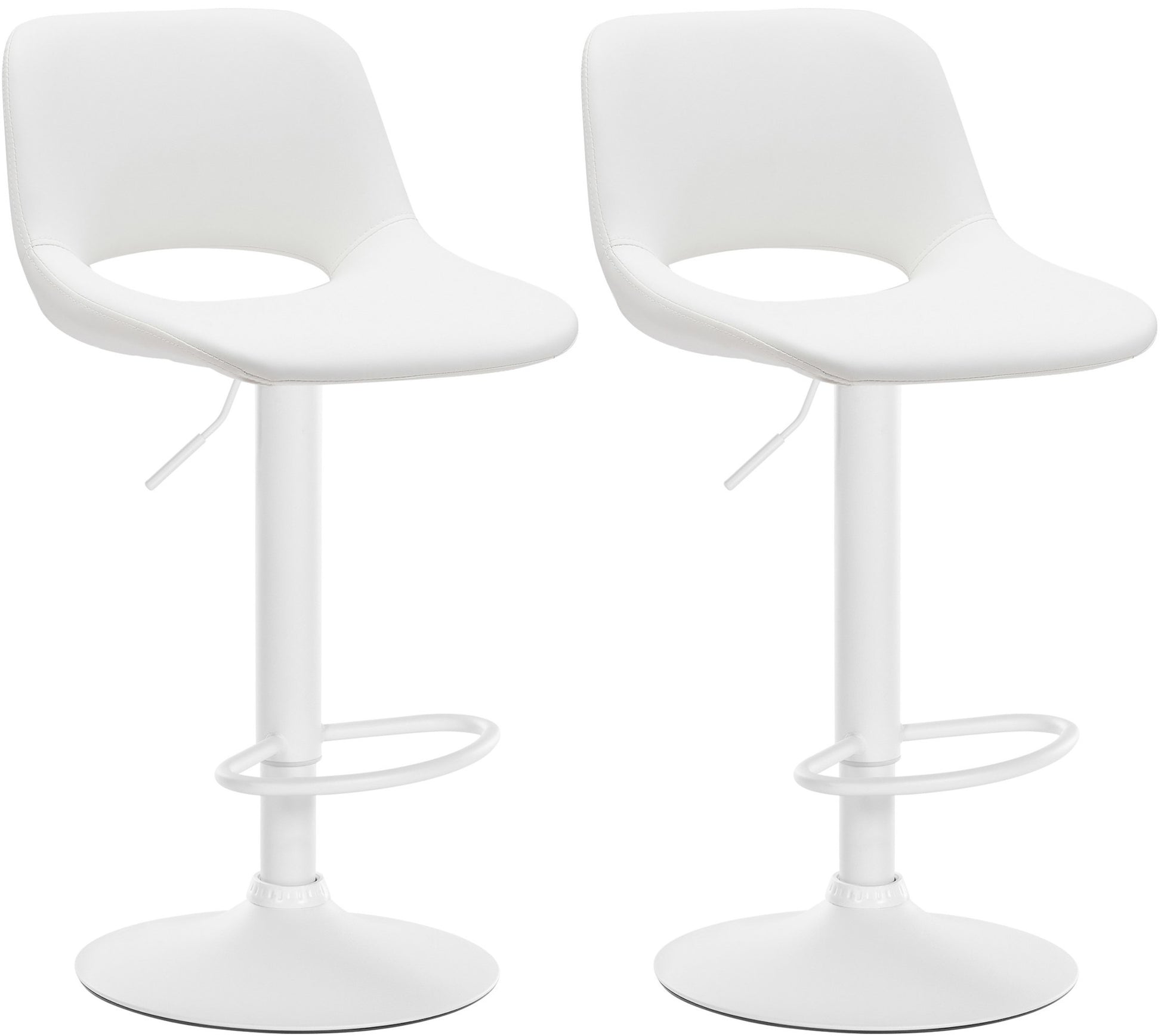 2er Set Barhocker Camden Kunstleder - homemem39