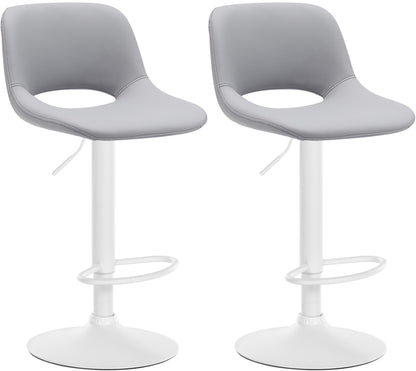 2er Set Barhocker Camden Kunstleder - homemem39