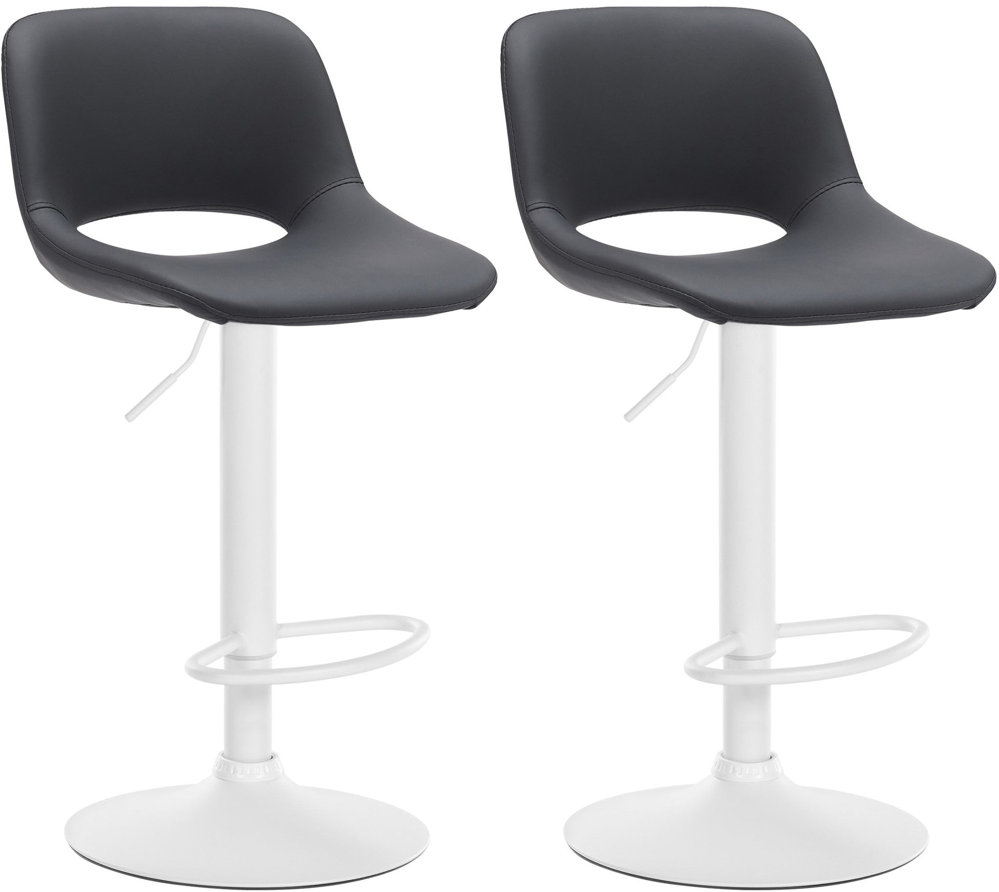 2er Set Barhocker Camden Kunstleder - homemem39