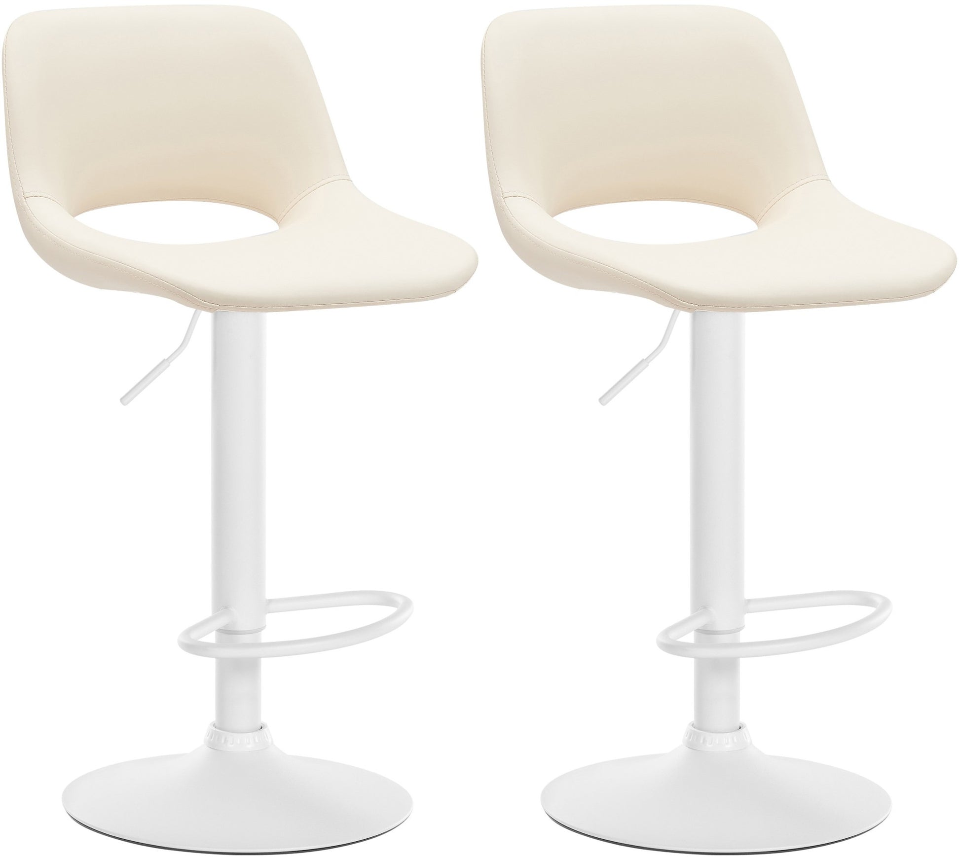 2er Set Barhocker Camden Kunstleder - homemem39