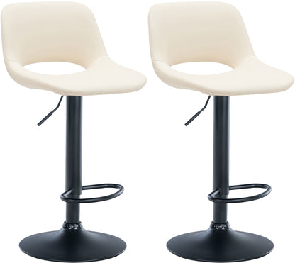2er Set Barhocker Camden Kunstleder - homemem39