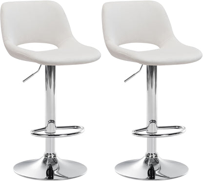 2er Set Barhocker Camden Samt - homemem39