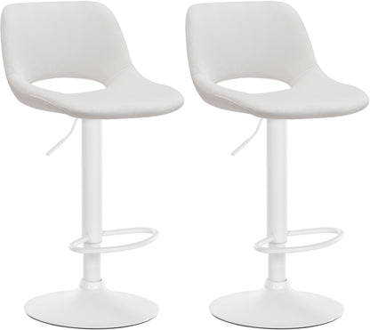 2er Set Barhocker Camden Samt - homemem39