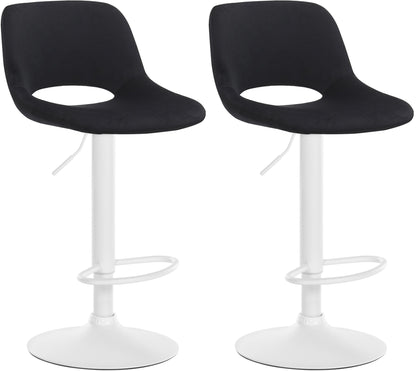 2er Set Barhocker Camden Samt - homemem39