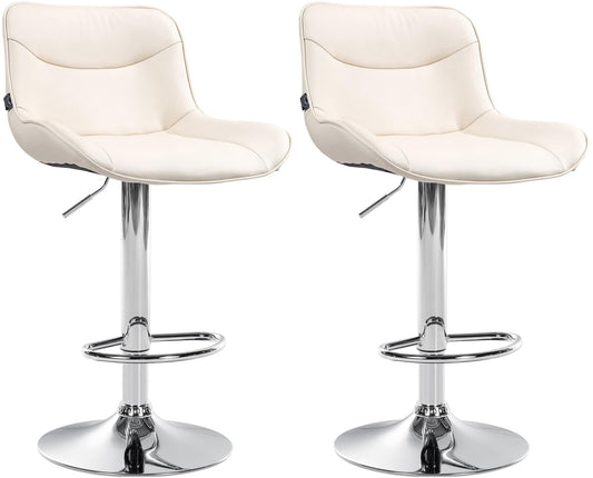 2er Set Barhocker Vonore Kunstleder - homemem39