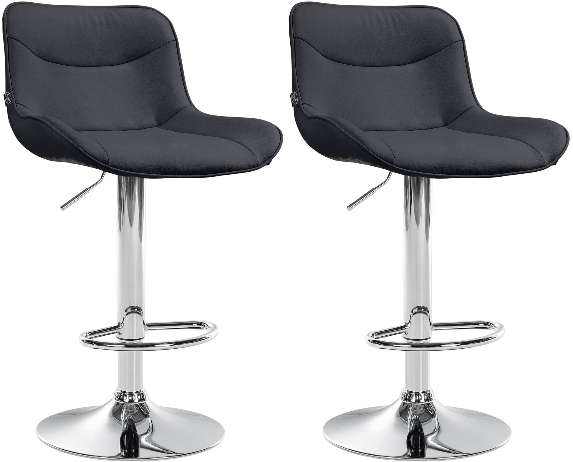 2er Set Barhocker Vonore Kunstleder - homemem39