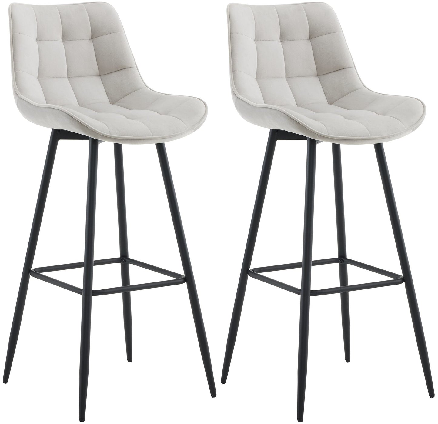 2er Set Barhocker Dartford - homemem39