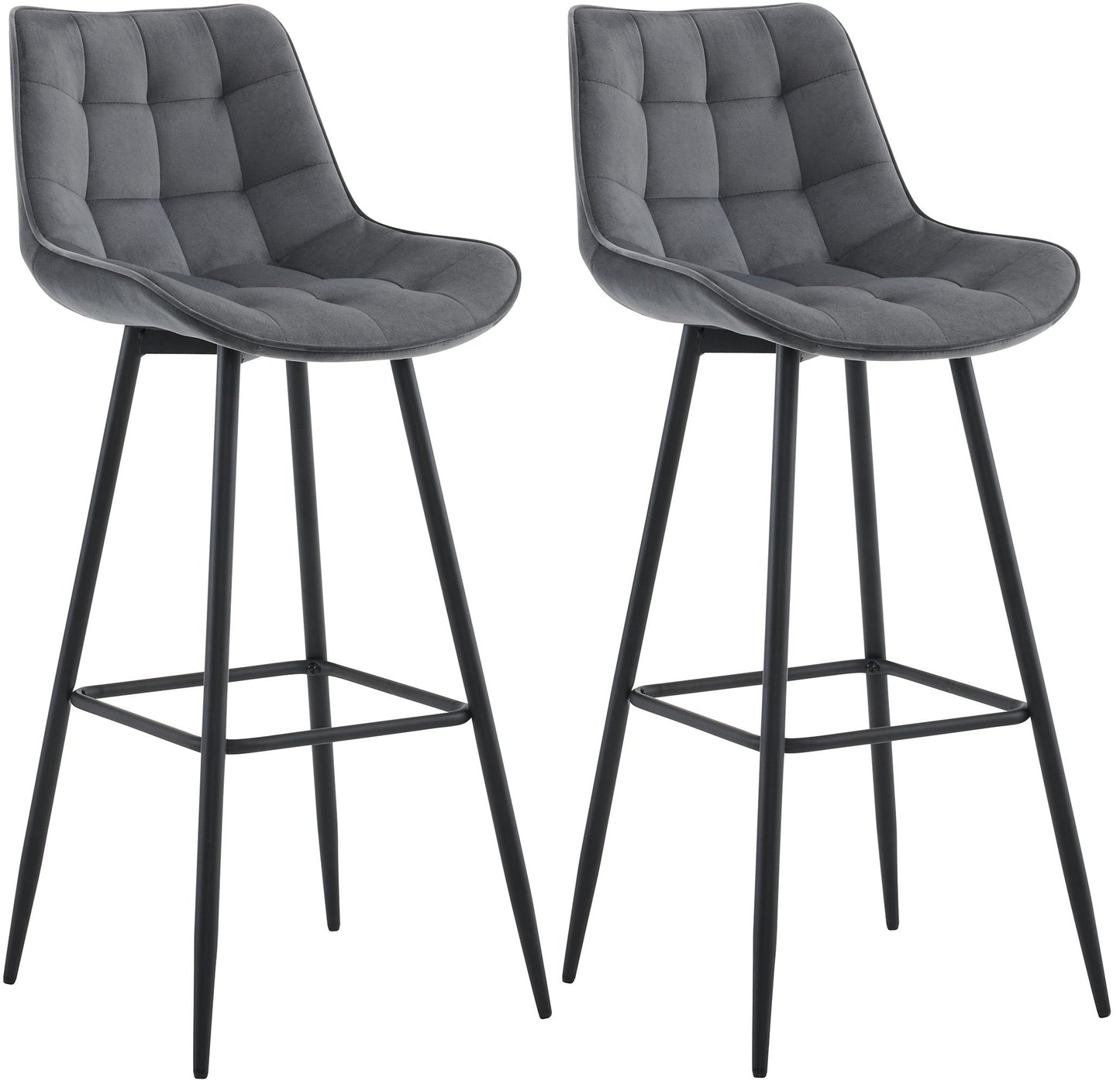 2er Set Barhocker Dartford - homemem39