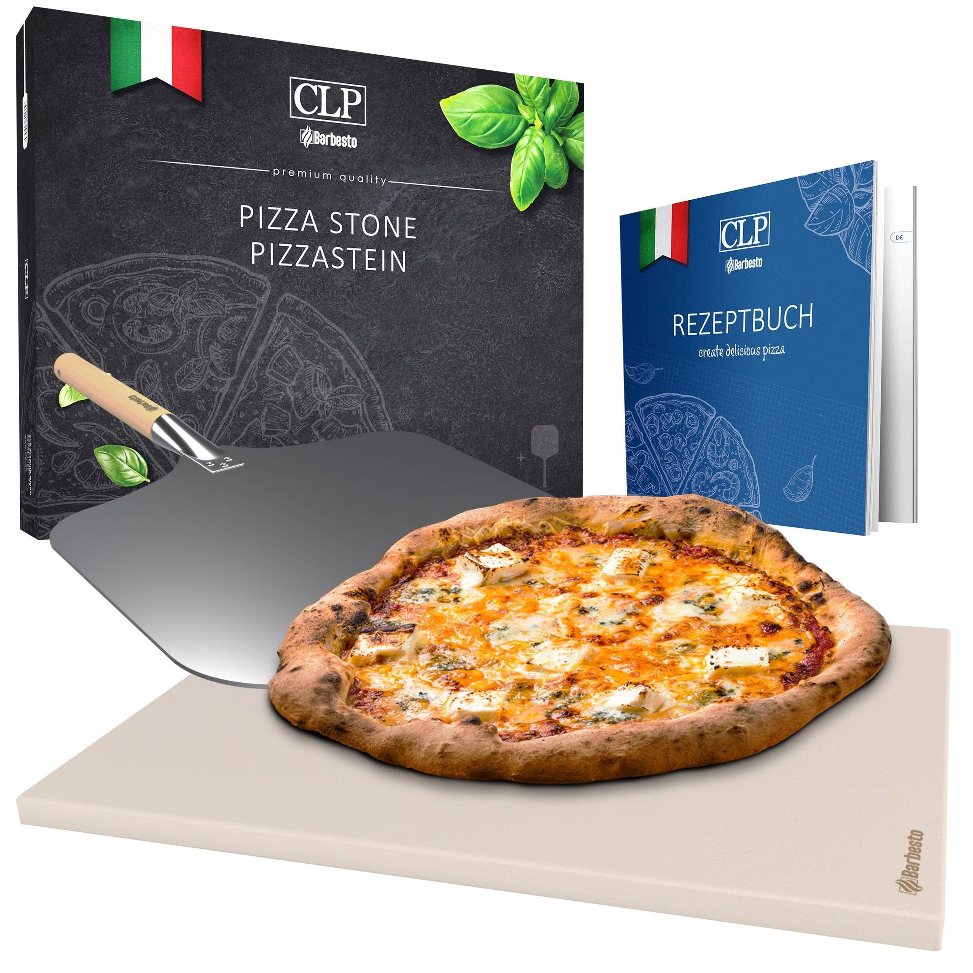 Pizzastein-Set - homemem39