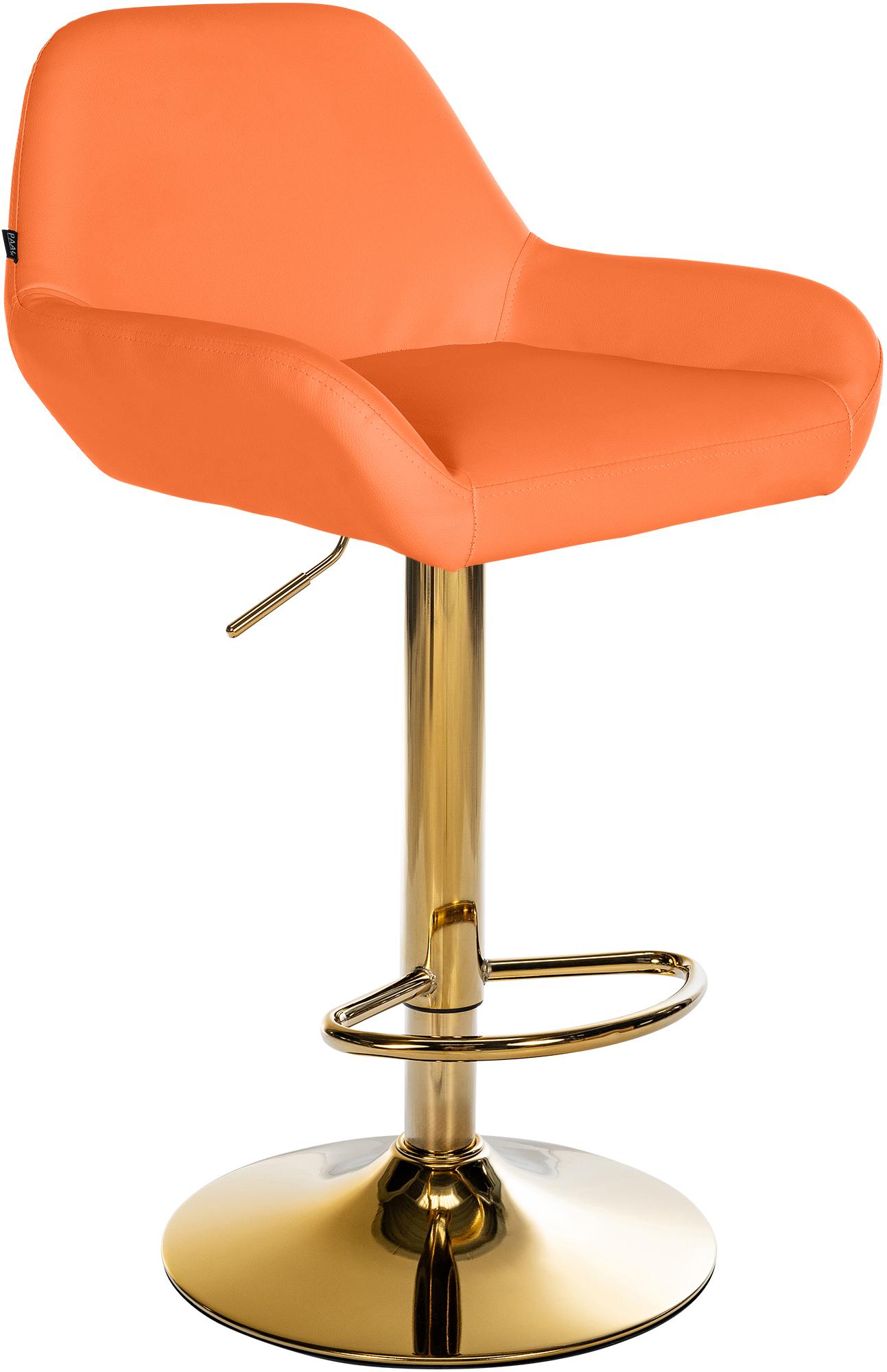 Barhocker Braga Gold Kunstleder - homemem39