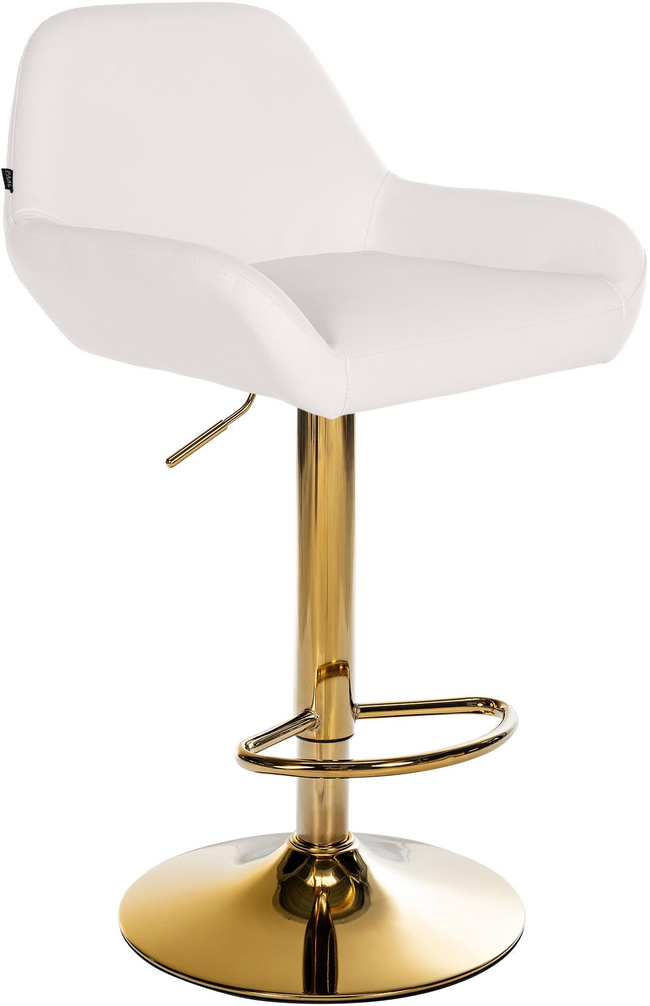 Barhocker Braga Gold Kunstleder - homemem39