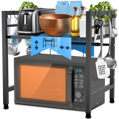 Mikrowellenregal Marana stufig - homemem39