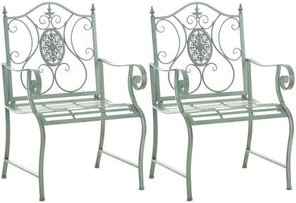 2er Set Gartenstühle Punjab