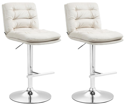 2er Set Barhocker Damar Samt - homemem39