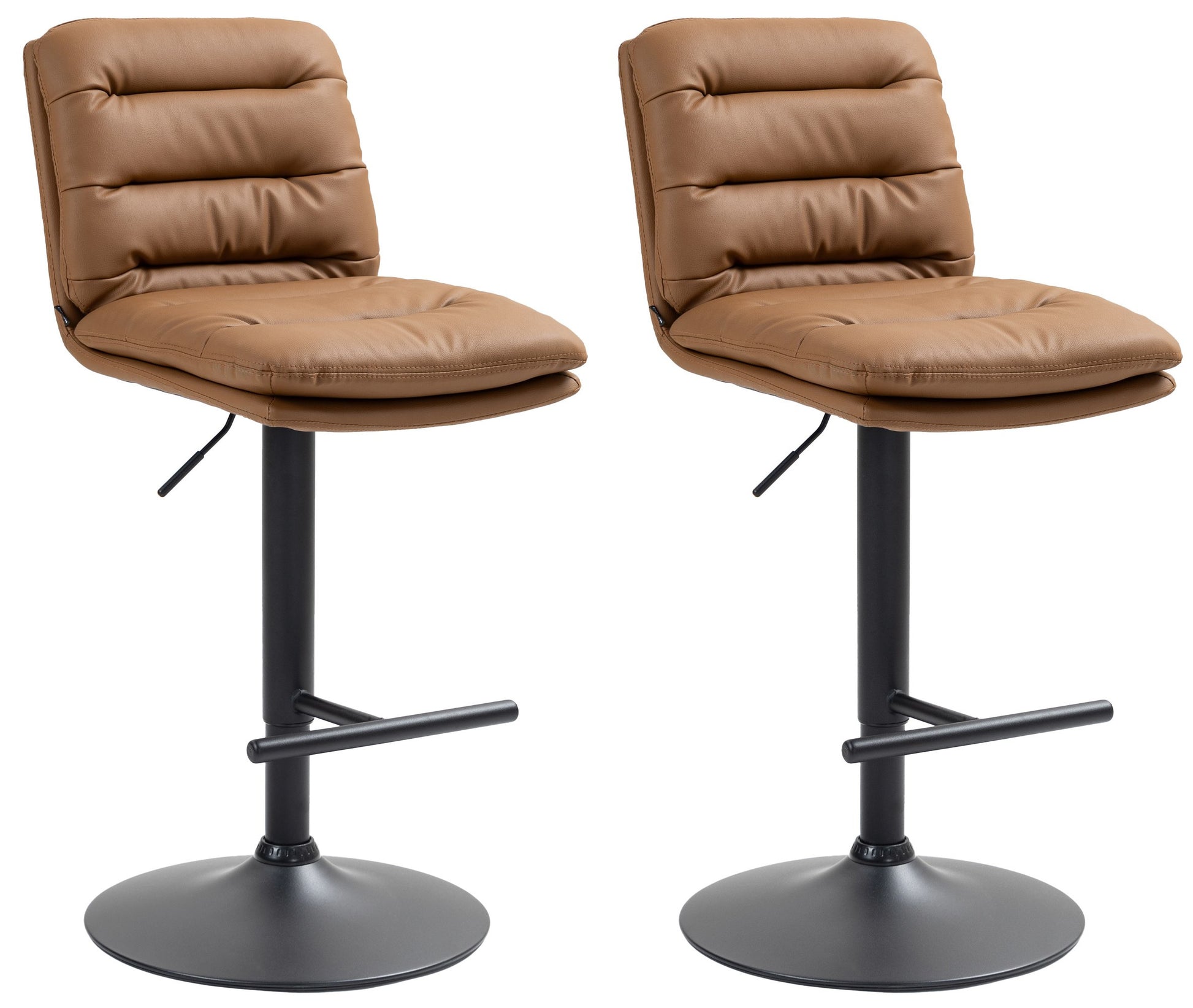 2er Set Barhocker Damar Kunstleder - homemem39