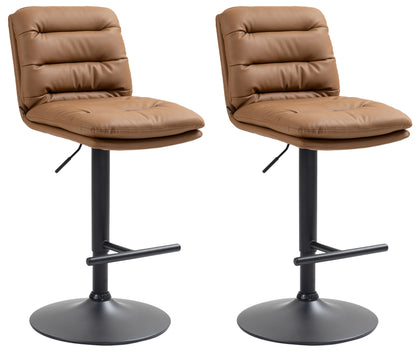 2er Set Barhocker Damar Kunstleder - homemem39