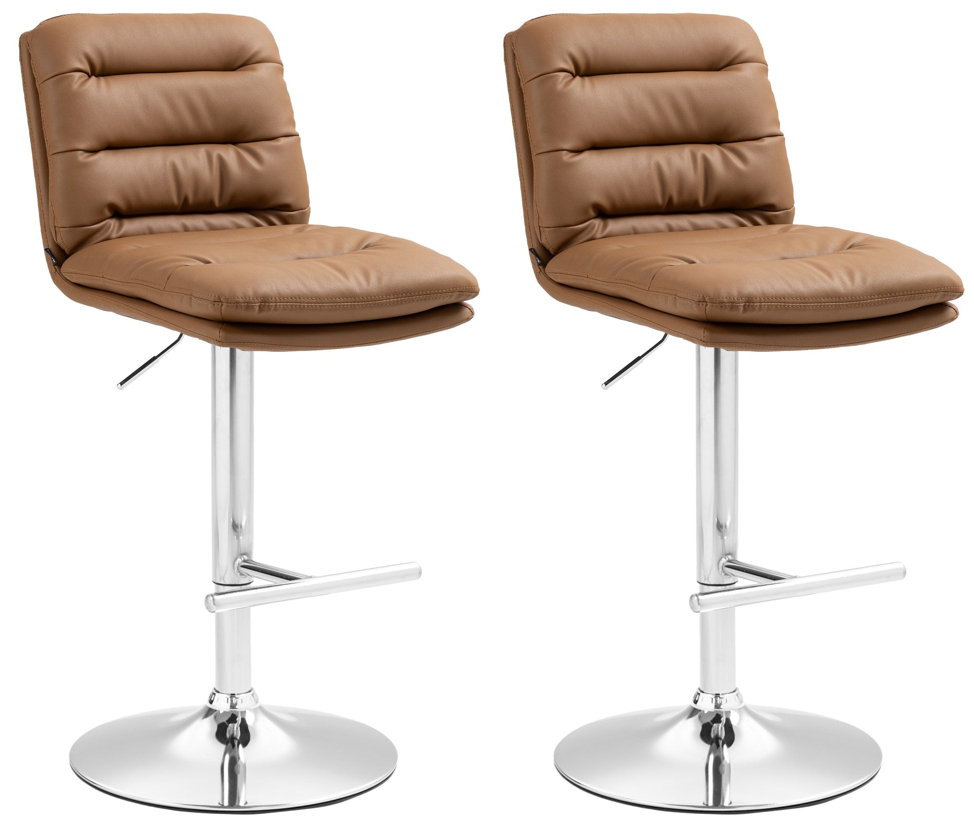 2er Set Barhocker Damar Kunstleder - homemem39