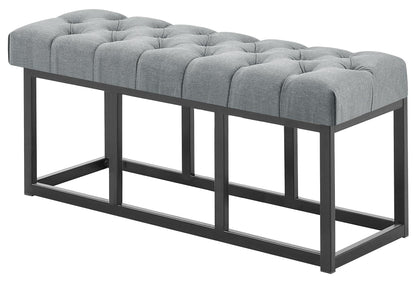 Sitzbank Amun Stoff Schwarz - homemem39