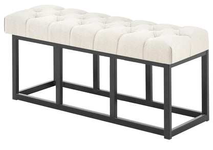 Sitzbank Amun Stoff Schwarz - homemem39