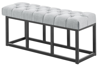 Sitzbank Amun Stoff Schwarz - homemem39