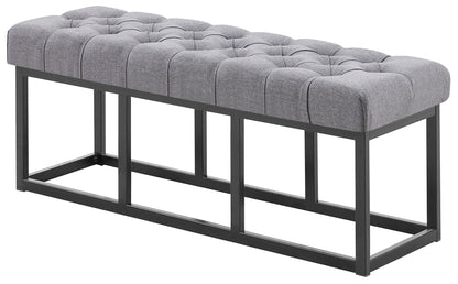 Sitzbank Amun Stoff Schwarz - homemem39