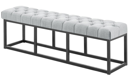 Sitzbank Amun Stoff Schwarz - homemem39