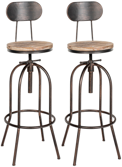 Set di 2 Barhocker Pino - homemem39