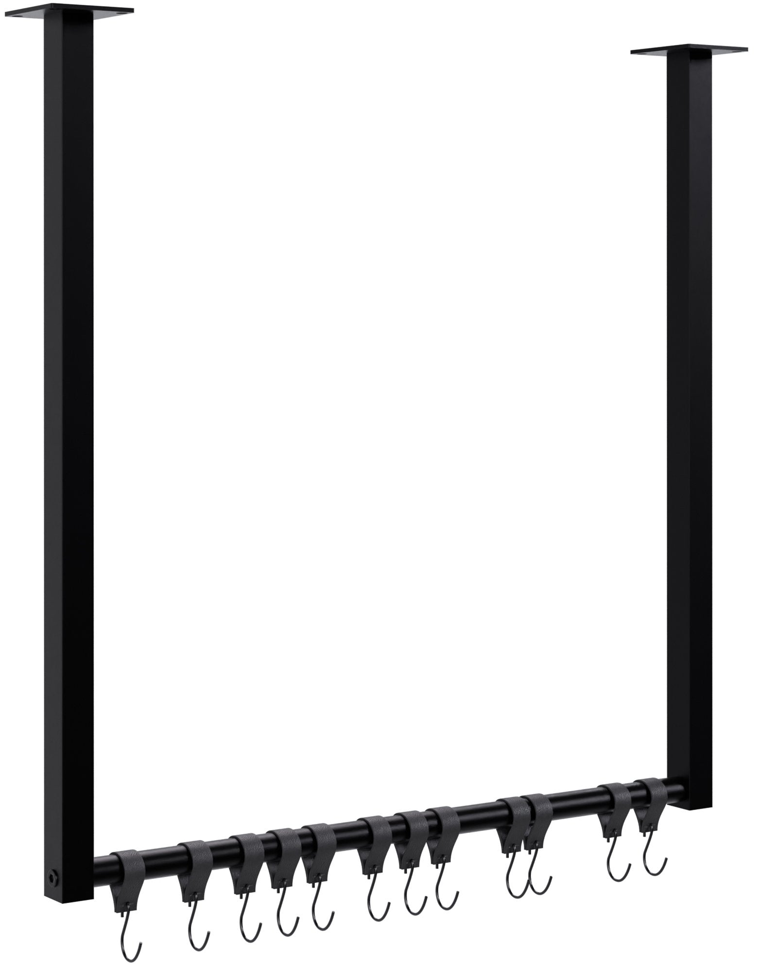 Kleiderstange Fenton mit 12 Kleiderhaken - homemem39