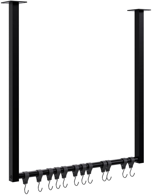 Kleiderstange Fenton mit 12 Kleiderhaken - homemem39