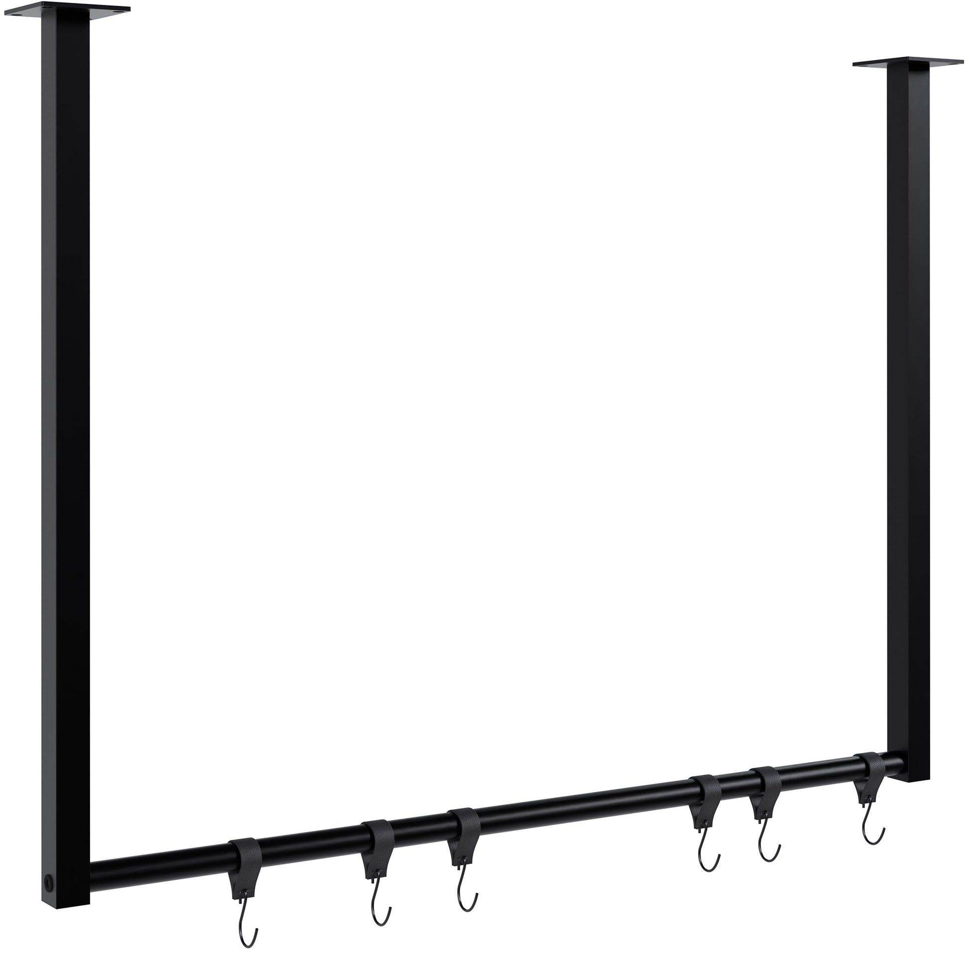 Kleiderstange Fenton mit 6 Kleiderhaken - homemem39
