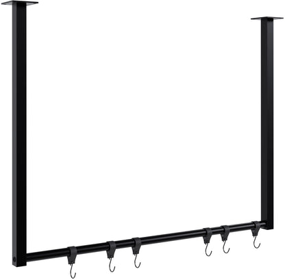 Kleiderstange Fenton mit 6 Kleiderhaken - homemem39