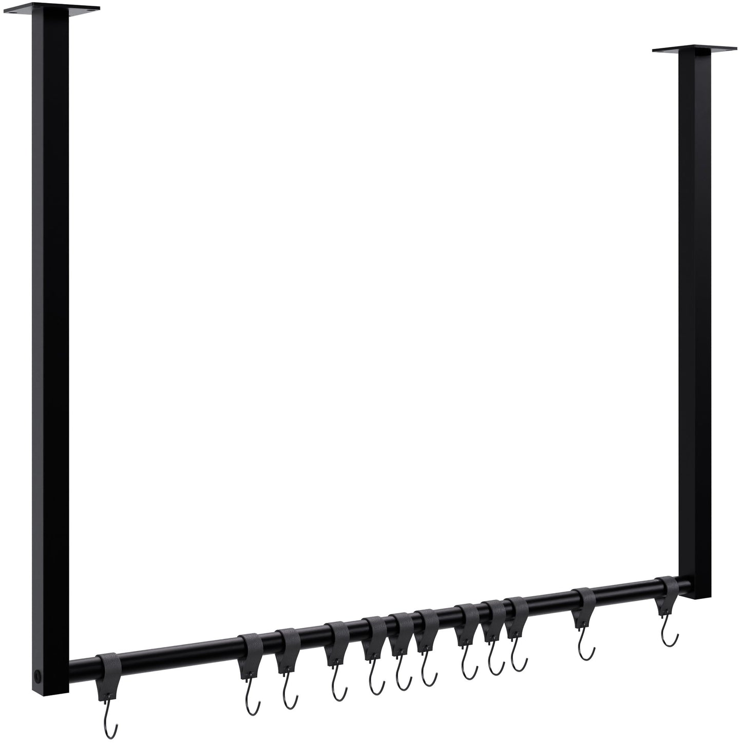 Kleiderstange Fenton mit 12 Kleiderhaken - homemem39