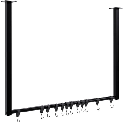 Kleiderstange Fenton mit 12 Kleiderhaken - homemem39