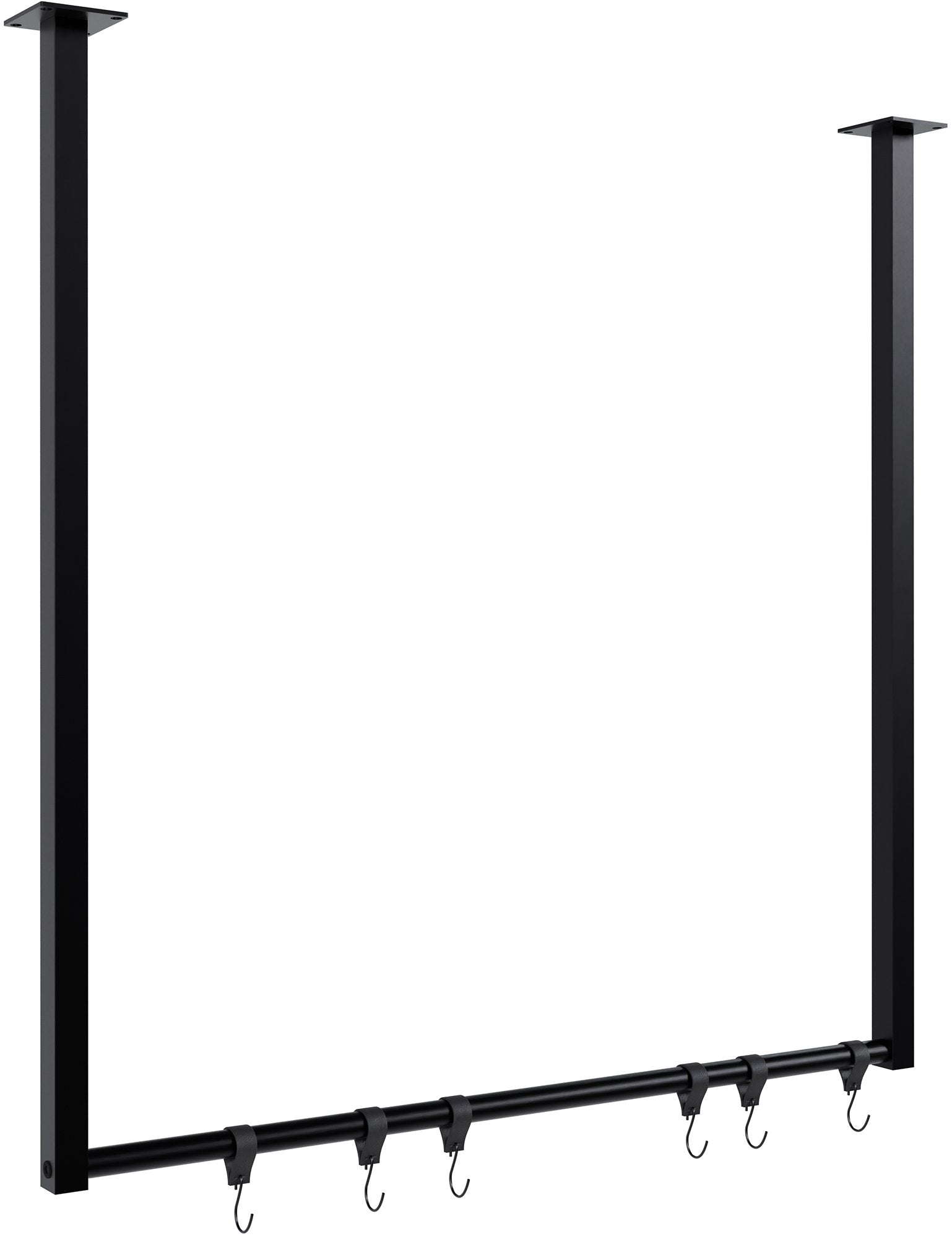 Kleiderstange Fenton mit 6 Kleiderhaken - homemem39