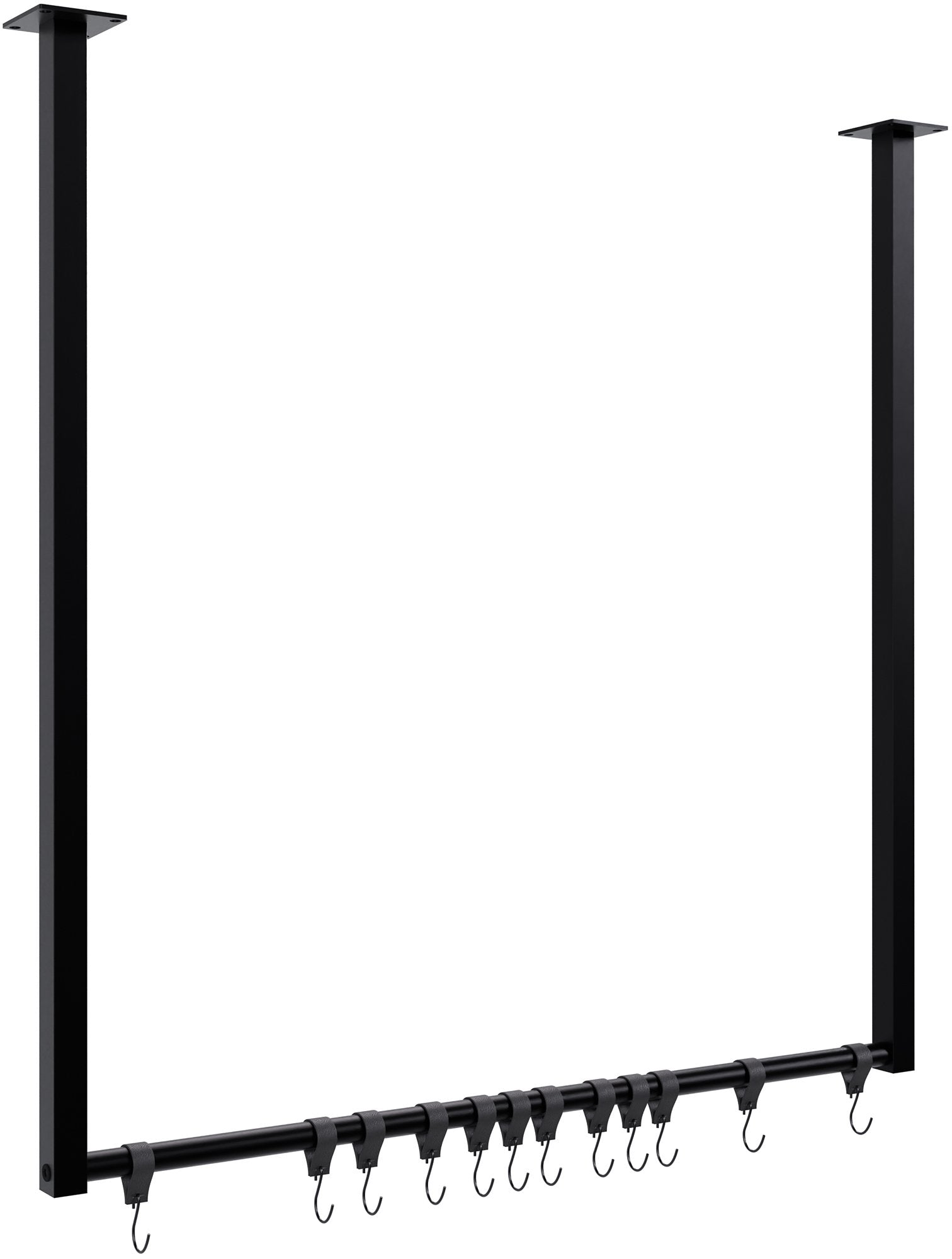 Kleiderstange Fenton mit 12 Kleiderhaken - homemem39