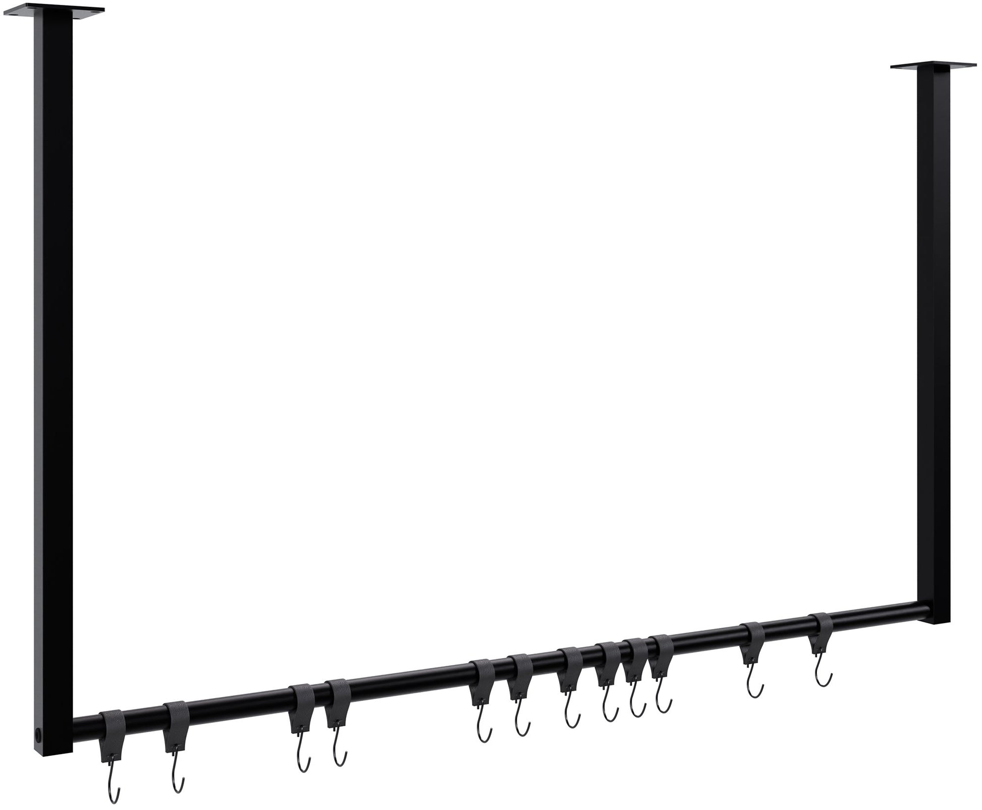 Kleiderstange Fenton mit 12 Kleiderhaken - homemem39