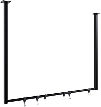 Kleiderstange Fenton mit 6 Kleiderhaken - homemem39