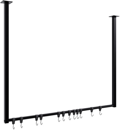 Kleiderstange Fenton mit 12 Kleiderhaken - homemem39