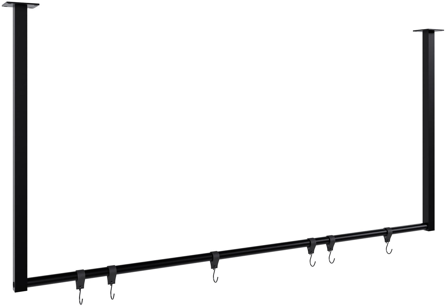 Kleiderstange Fenton mit 6 Kleiderhaken - homemem39