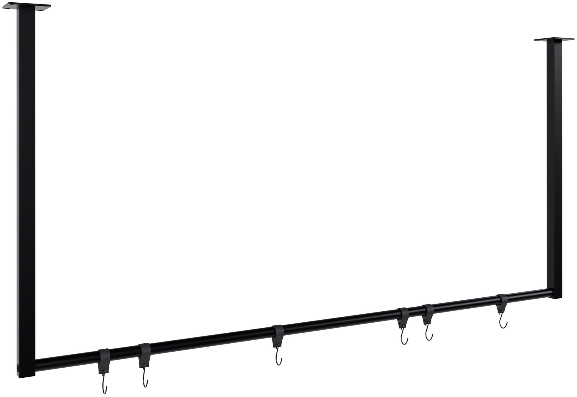 Kleiderstange Fenton mit 6 Kleiderhaken - homemem39