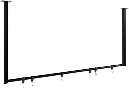 Kleiderstange Fenton mit 6 Kleiderhaken - homemem39