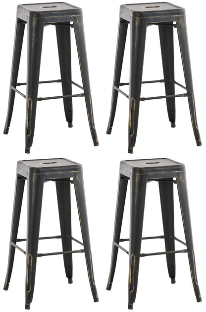 4er Set Barhocker Joshua - homemem39