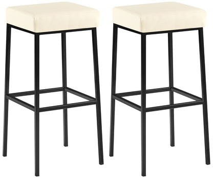 2er Set Barhocker Montreal Kunstlederbezug - homemem39
