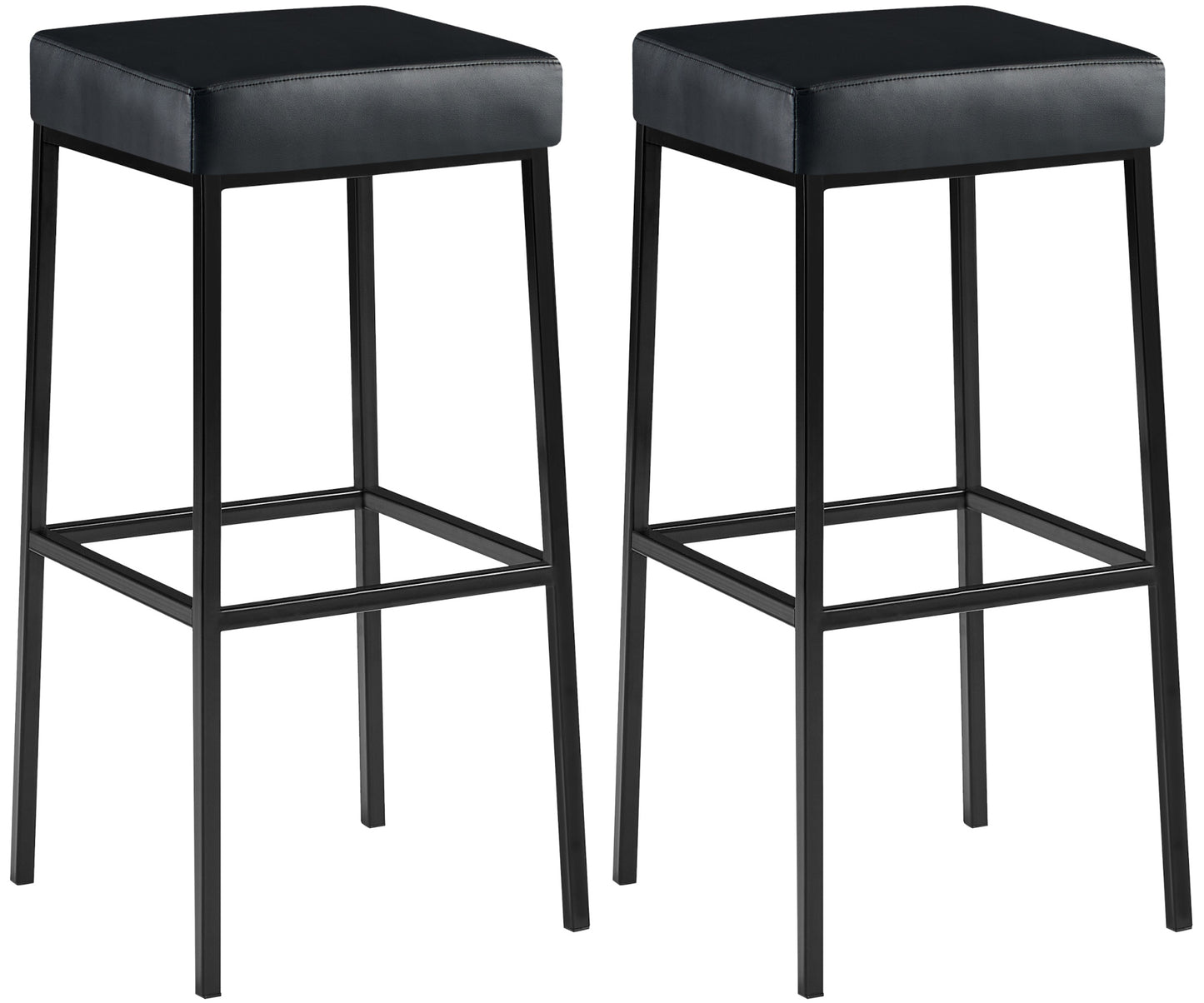 2er Set Barhocker Montreal Kunstlederbezug - homemem39