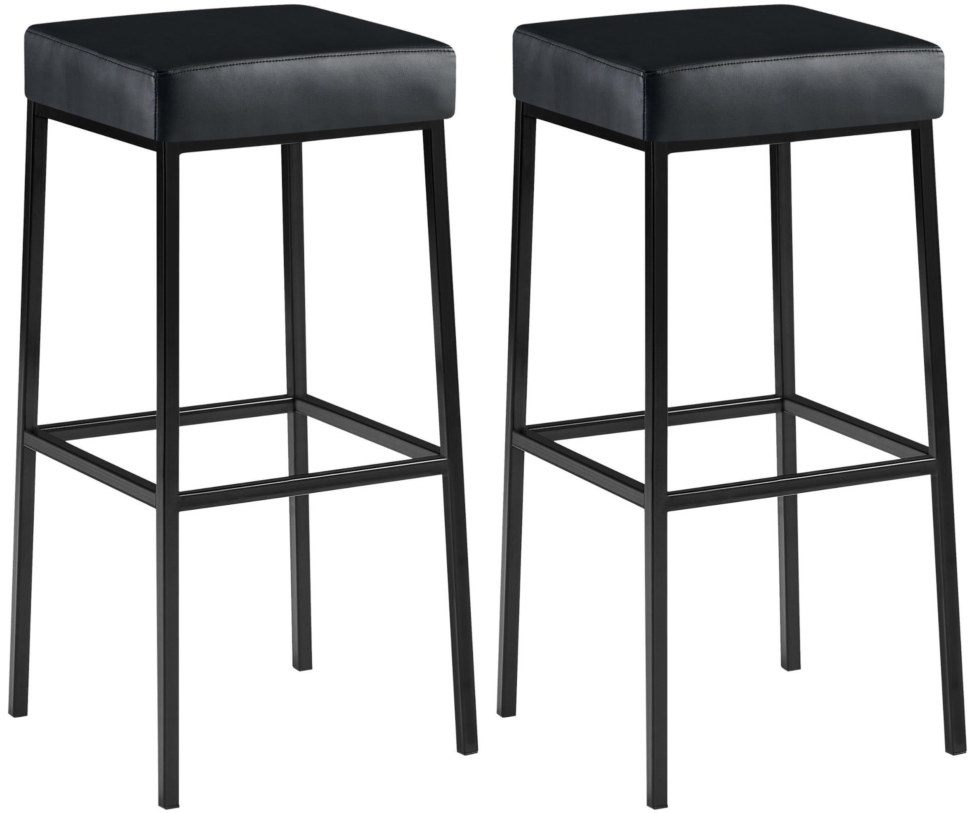 2er Set Barhocker Montreal Kunstlederbezug - homemem39