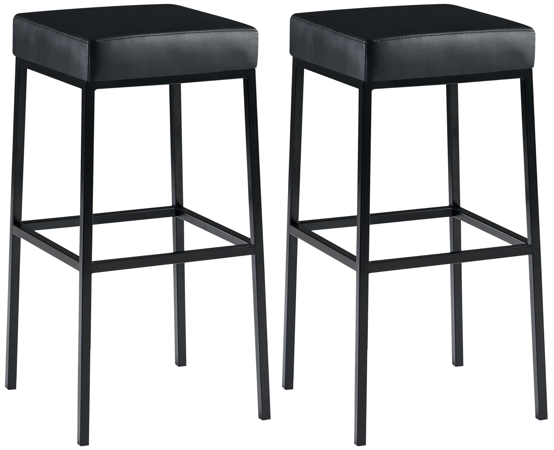 2er Set Barhocker Montreal Kunstlederbezug - homemem39