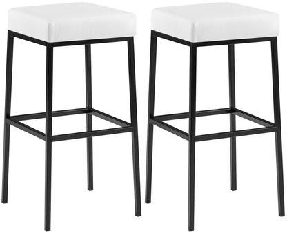 2er Set Barhocker Montreal Kunstlederbezug - homemem39